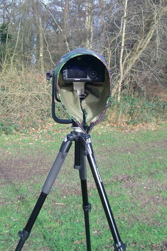 Waterproof Lens & Camera Rain Cover for NIKON 300mm F2.8 G ED VR II AF-S, Pouch - Picture 10 of 11