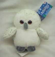 RUSS Petooties Pets Wintry Friends HOOVER SNOWY OWL 4" Plush STUFFED ANIMAL NEW