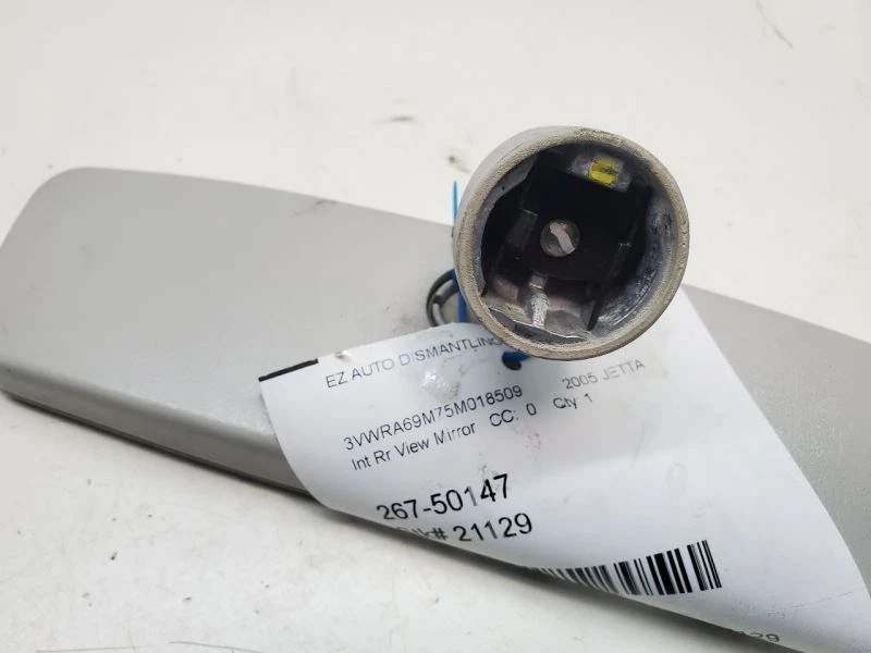 2005-2007, Volkswagen Jetta, Rear View Mirror, Part Number:3B0857511G8YS - Image 3 of 3