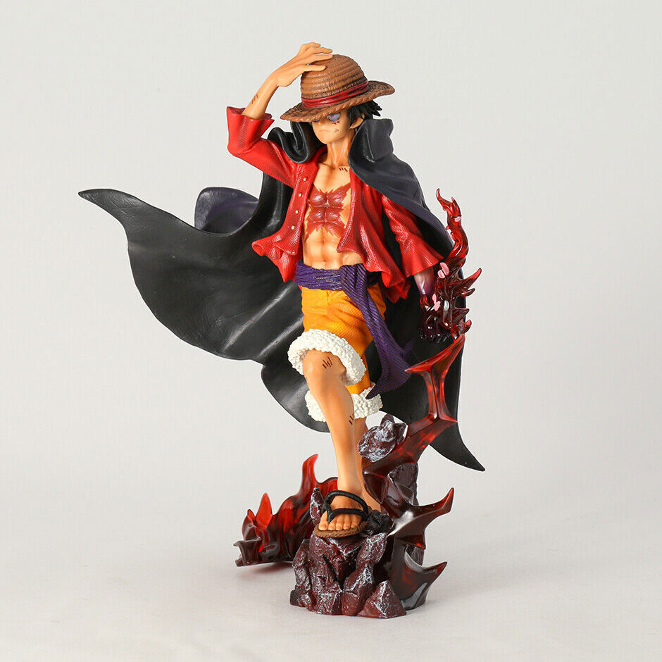 Anime One Piece Luffy Zephyr Banpresto Action Figure Model Pvc Big