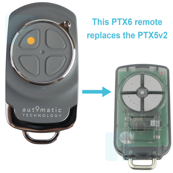 ATA iopener Automatic Garage Door Motor Remote PTX5v1 Replace Your