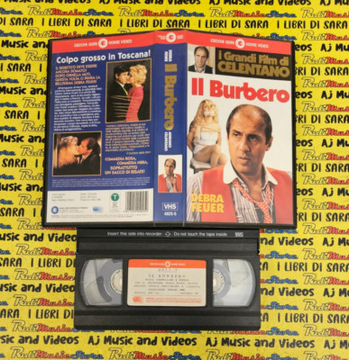 VHS film IL BURBERO adriano celentano debra feuer 1995 CECCHI GORI 4025-5 (F304)