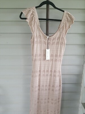light pink floor length dress Abigail Maxi Dress