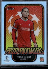 2020-21 Finest UEFA Champions League #PF-VV Virgil van Dijk Prized Footballers
