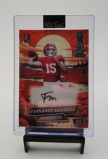 2025 Wild Card Rookie Fernando Mendoza Silver Age Color Match TRUE 1/1 Auto SSP