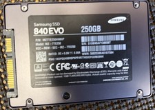 Samsung 840 Evo 250GB 2.5"  (MZ-7TE250 Solid State Drive - USED FREE SHIPPING