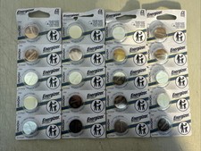 Lot of 4 - Genuine Energizer 5 Pack CR2025 3V Coin Button Batteries 20 Total 