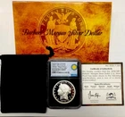 1878/1891 Barbers’ Morgan Silver Dollar 2oz Smithsonian NGC PF70💥FLAWLESS💥