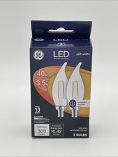 GE Long Life/Low Energy 2 Pack 3.5w Soft White LED