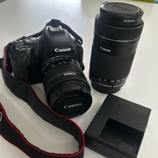 Canon EOS Kiss X9 Double Zoom Kit with 18-55mm and 55-250mm Lenses