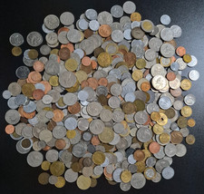 5+ Pounds World Foreign Circulated Coins Mexico + China + many others *see pics*