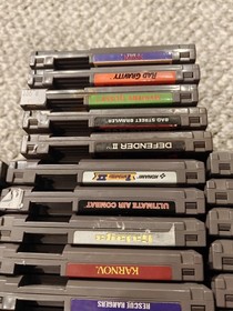 Enorme Lote de 50 Juegos NES Super Mario 3 Dr Mario Rescue Rangers Commando Shadowgate