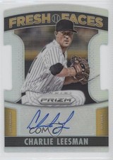 2015 Panini Prizm Fresh Faces Signatures Charlie Leesman #17 Auto 0v1