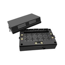 12V Fuse Relay Box, with 15 Slots ATC/ATO Fuse Slots 10 Relay Slots for 4 or 5