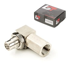 Katalysator Lambda Sonde Erweiterung 90° Winkel Edelstahl M18x1,5 für OPEL