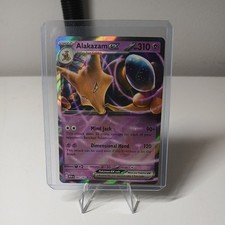 Alakazam EX 065/165 - Double Rare - NM - Scar...
