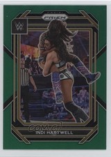 2023 Panini Prizm WWE Green Prizm Indi Hartwell #116 1r9e