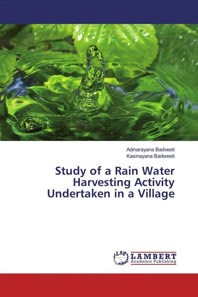 Adinarayana Badveeti (U. A.) | Study Of A Rain Water Harvesting Activity...-image
