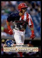 2018 Jose Gomez MiLB Minor League Rookie GS Clearwater Threshers