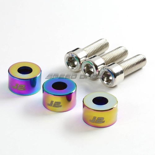 FOR DB DC DC5 CL S2K NEO CHROME J2 ENGINE IGNITION DISTRIBUTOR METRIC CUP WASHER - Picture 4 of 5