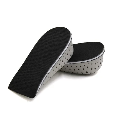 1Pair unisexe Taille L Mousse talon pied Ascenseur haut semelle chaussure - Photo 1/2