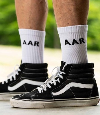 All American Roughneck AAR CREW SOCKS Athlete Ironman Bike Run Triathlon Cycling
