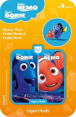 tigercard Disney Finding Nemo Finding Dory Radio Play Gift Grandson Niece Neff...