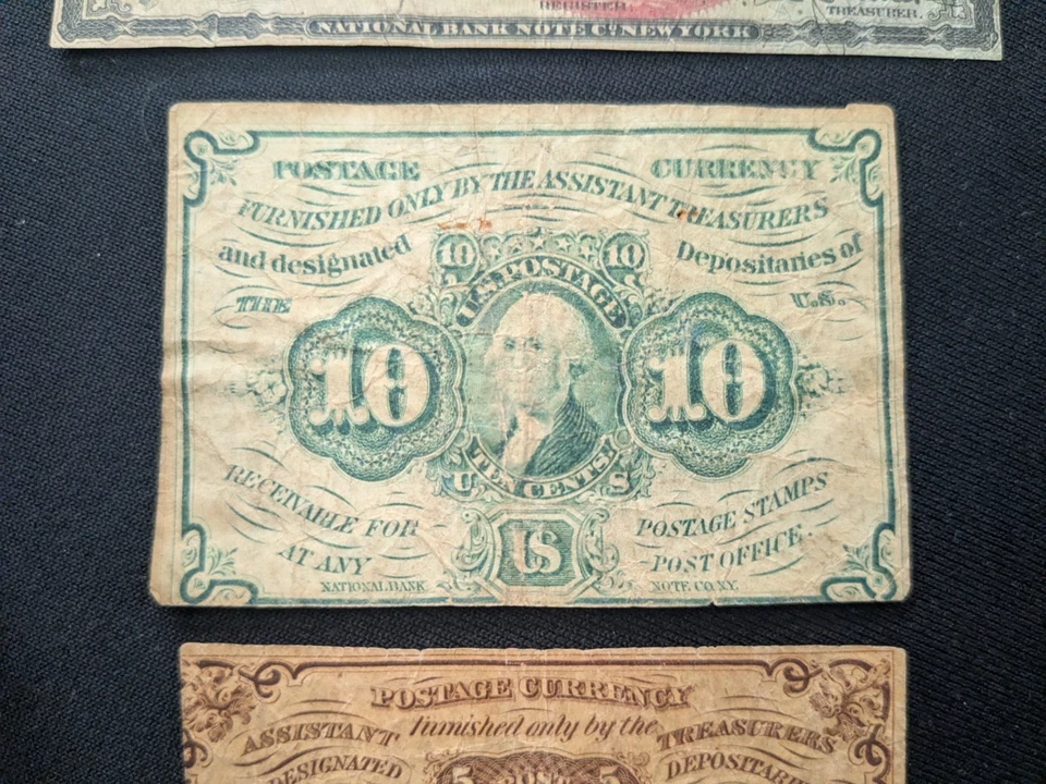 3 SCARCER CIVIL WAR ERA FRACTIONAL NOTES --5 CENT-10 CENT-15 CENT    #11 - Image 4 of 4