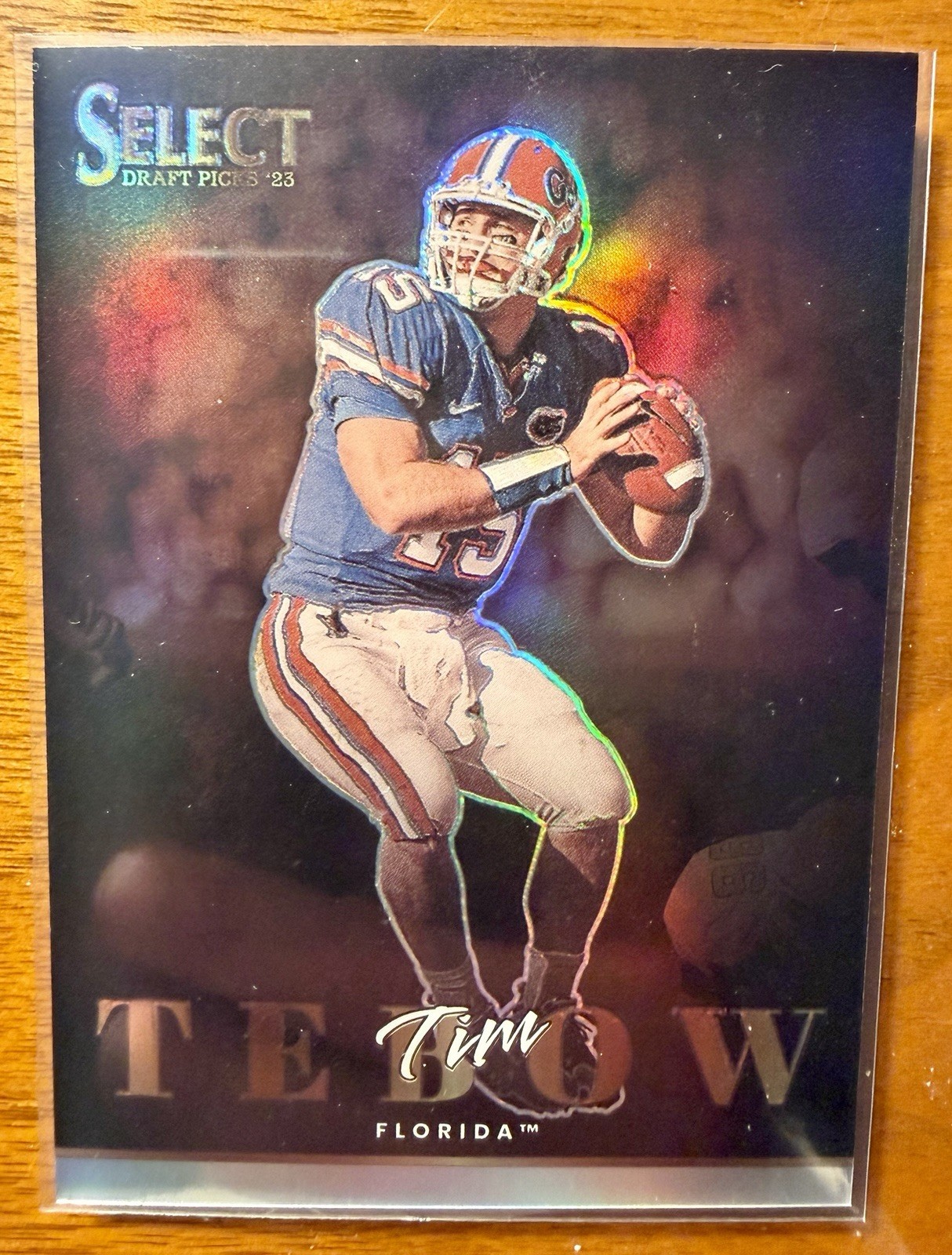 2023 Select Draft Picks Tim Tebow Artistic Selections #AS-TT SSP Florida Gators