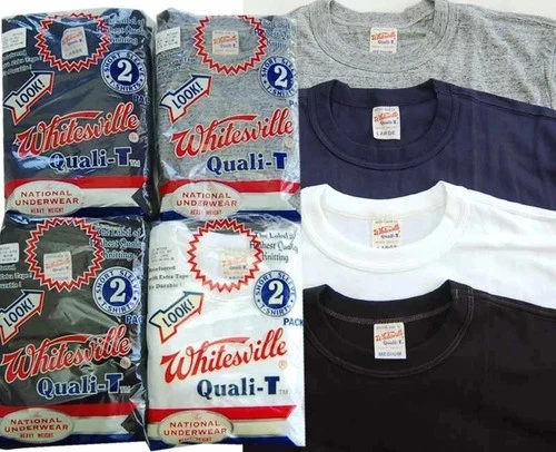 Whitesville 2-PACK T-SHIRT  Toyo enterprise New  WV73544 Made in Japan - product listing photo