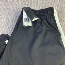 Adidas M 3S TR RT PT Men's Black White Track Pants Joggers Medium NWT