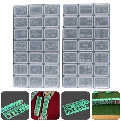  2 Pcs Kristall-Epoxy-Form Formen Aus Kristallharz Silikonformen Für Epoxidharz