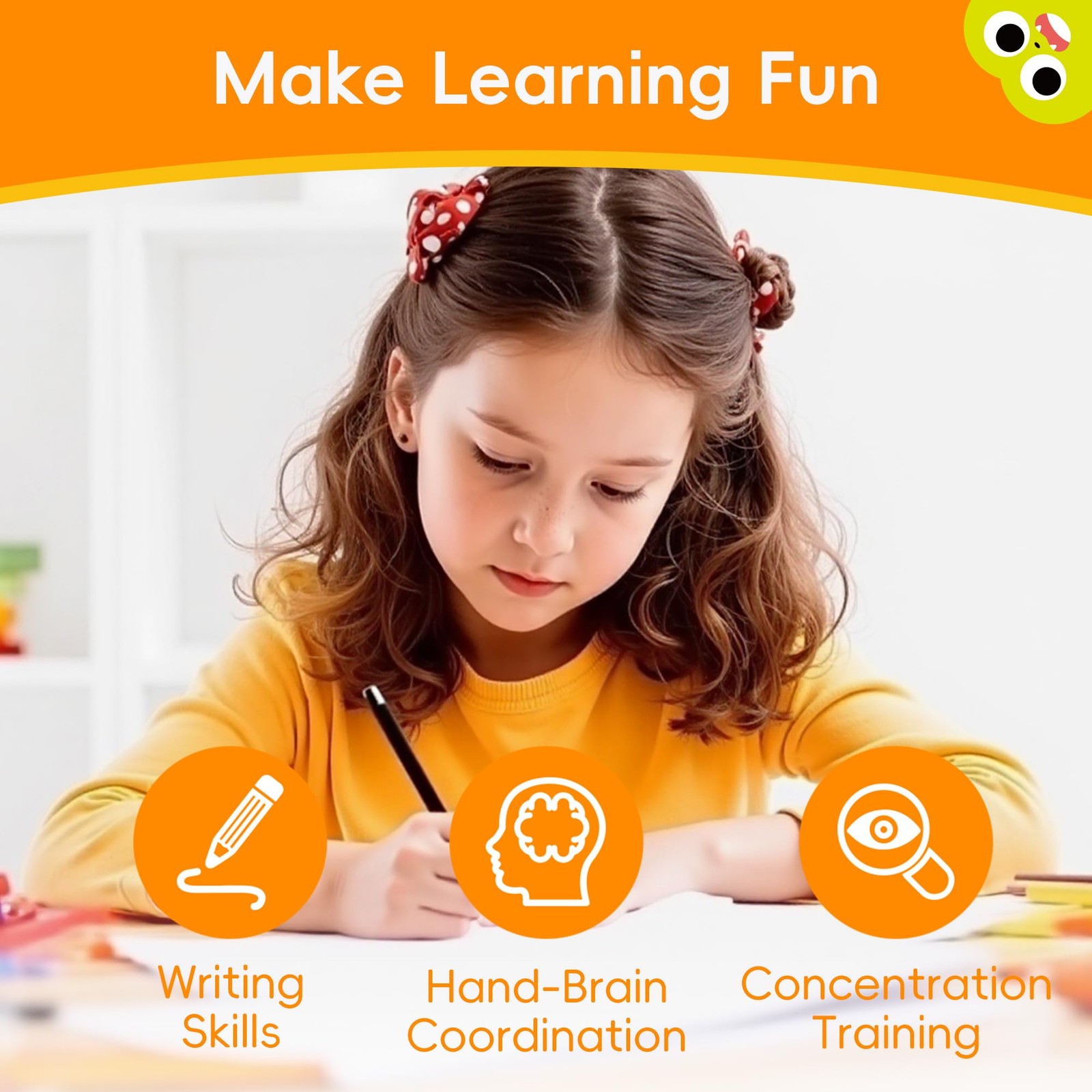 Magic Grooved Writing Practice, Large Grooved Handwriting Practice for Kids 5...