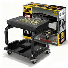 Torin 250Lb Rolling Automotive Creeper Garage/Shop Seat Padded Mechanic Stool