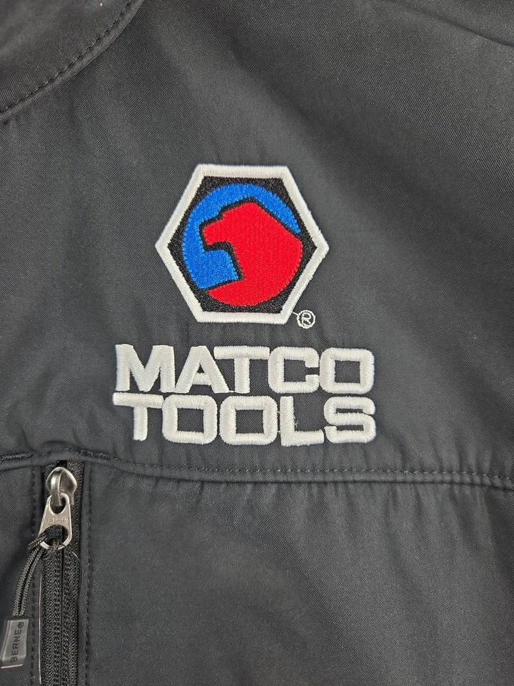 NEW Matco Tools Berne Soft Shell Black Jacket Coat Embroidered Men 2XL Mechanic - Image 2 of 4
