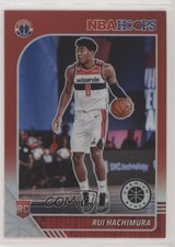 2019-20 Panini NBA Hoops Premium Stock Red Prizm Rui Hachimura #206 xm5