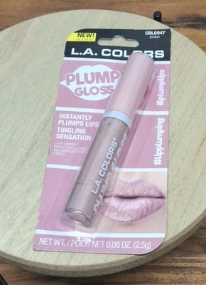 LA Colors Plump Gloss Instantly Plumps Lips Tingling Sensation CBLG947 Hint Tone