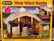 Breyer West Wind Stable 3-Stall Wood New No. 701 2016