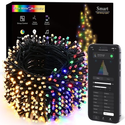 Color Changing Christmas Lights 262ft 800 Led Christmas String Lights With 11 Mo