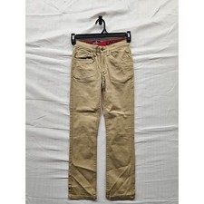 Levis Boys 511 Slim Fit Stretch Twill Pants Harvest Gold Tan Size 10 92P405