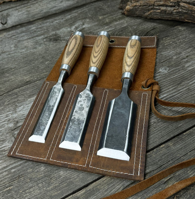 Timber Framing Chisels   Hand Forged Woodworking Chisel Set 3 pcs