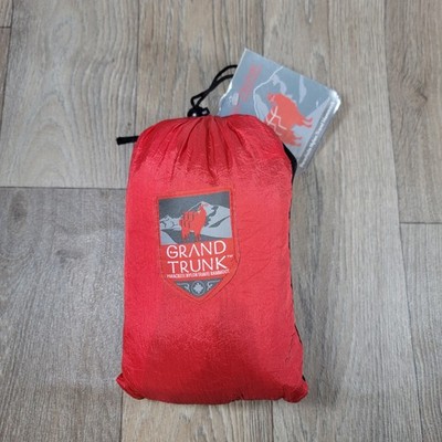 Grand Trunk Ultralight Parachute Nylon Travel Hammock Red Portable Camping New