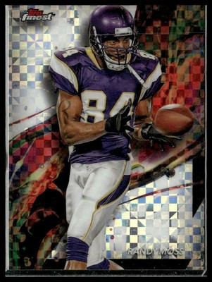 2024 Finest #50 Randy Moss Checkerboard Refractor | eBay
