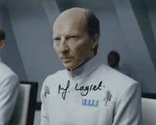 MICHAEL JENN signed Autogramm 20x25cm STAR WARS in Person autograph COA