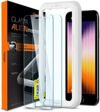 Tempered Glass Screen Protector [Glastr Alignmaster] Designed for Iphone SE 3 (2