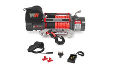 Warrior Samurai V2 12000lb 12v electric recovery 4x4 Winch with Synthetic Rope