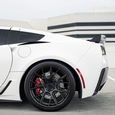 19 Blaque Diamond Bd-f18 Black Rims Forged Wheels Fits Cadillac Cts V Coupe