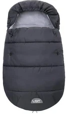 New Black LAT Stroller Car Seat Footmuff Warm Fleece Bunting Bag Baby & Toddler