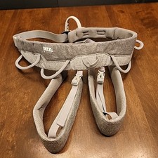 Petzl Sama Mountain Climbing Harness Gray Size Medium