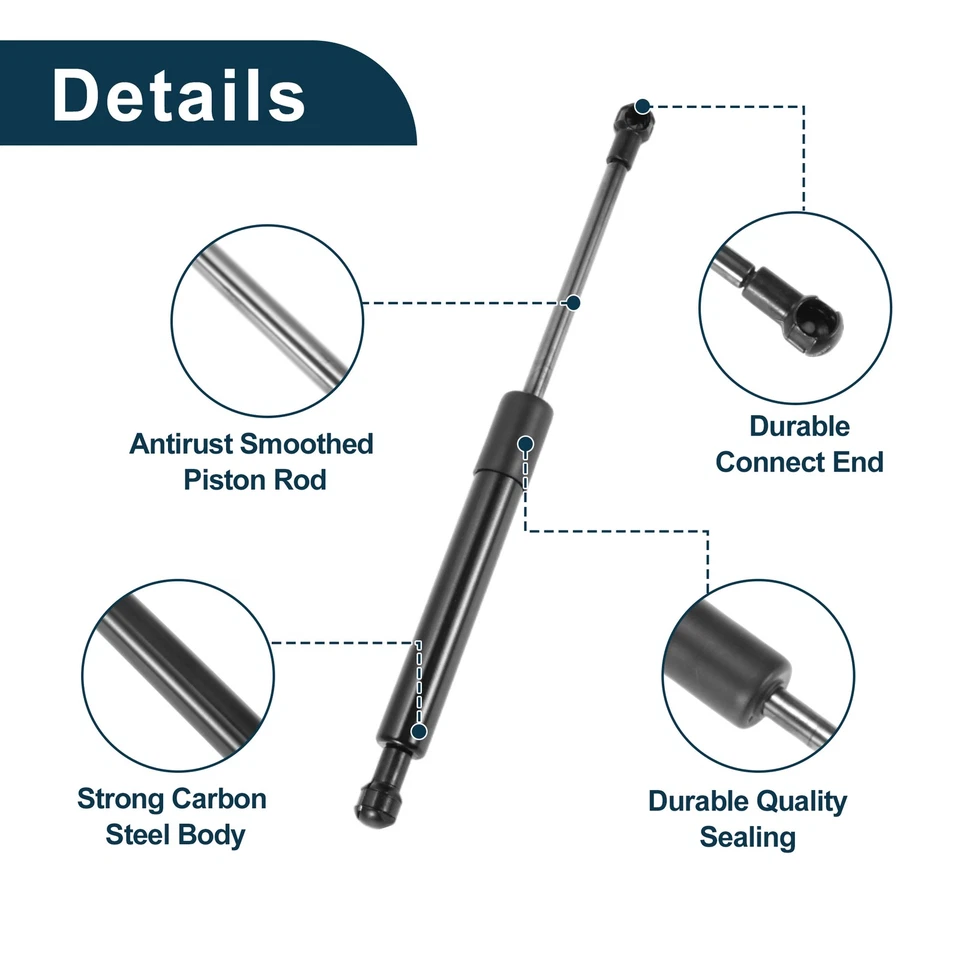 Actualización 2 piezas soportes de elevación del capó delantero puntales para Freightliner Sprinter 2019-2021 Foto 4 de 4